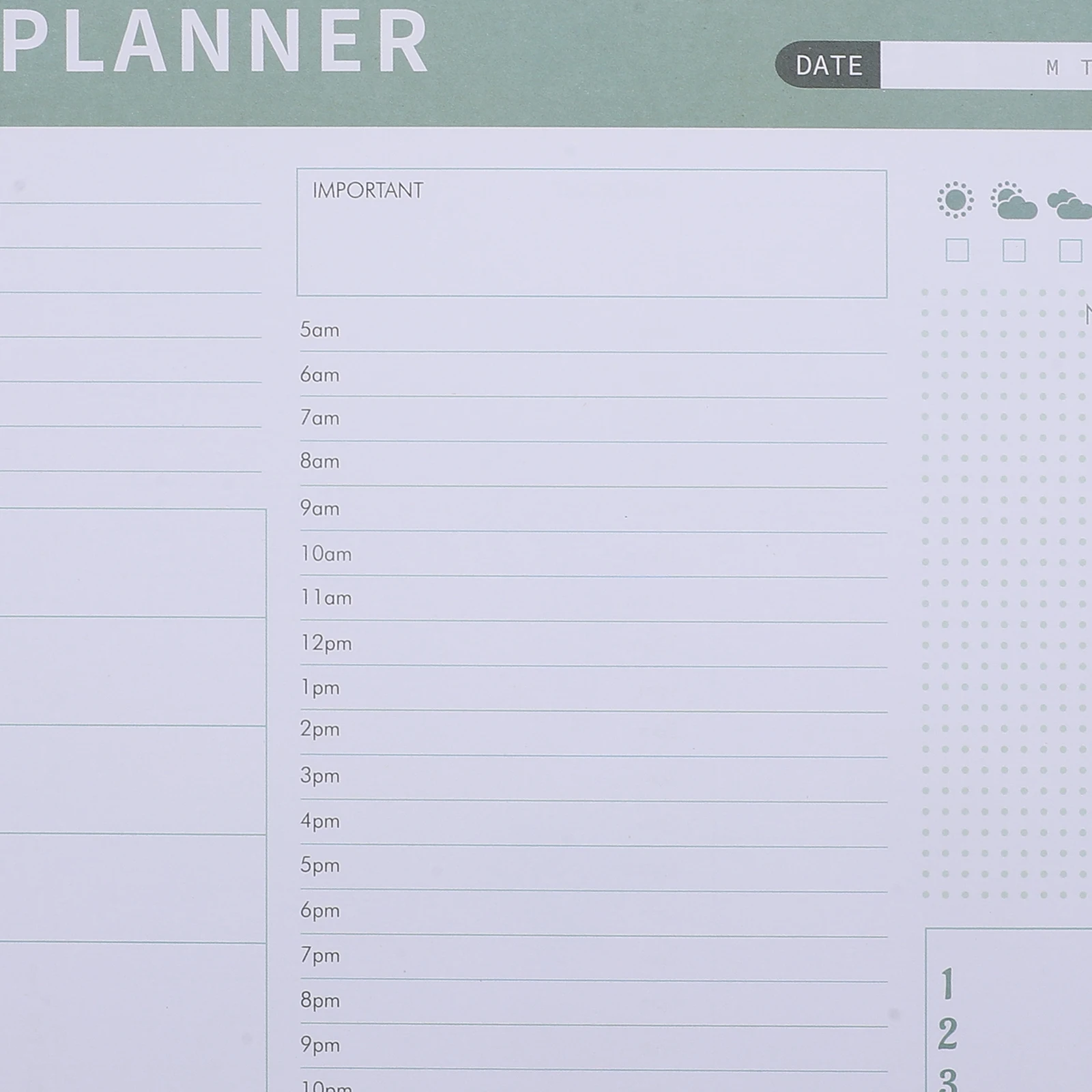 

Magnetic Schedule Book Tearable Notepad Portable Planner Notepad Daily Planning Memo Pads Efficient Note Pads
