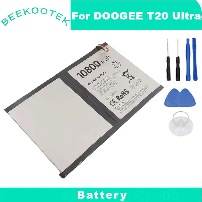 ใหม่ Original DOOGEE T20 Ultra แบตเตอรี่ภายในแท็บเล็ตแบตเตอรี่ BAT23P2T10800 อุปกรณ์เสริมสําหรับ DOOGEE T20 Ultra แท็บเล็ต