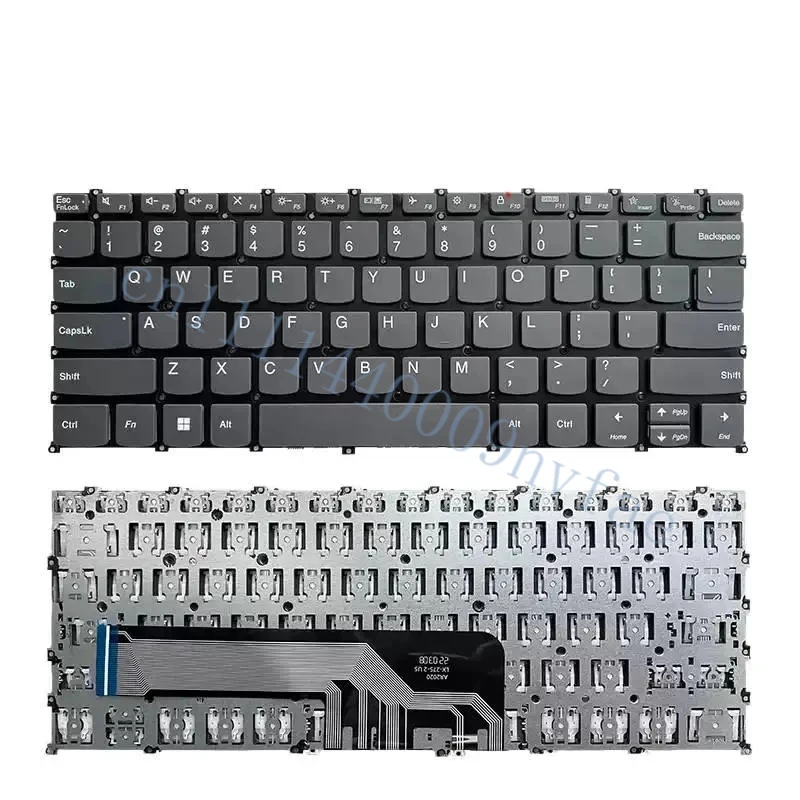 For Lenovo IdeaPad 1 14AMN7 ldeaPad 1 14 1JL7 IdeaPad 1 14ADA7 14ALC7 14AMN7 14IAU7 US Layout Laptop Keyboard 0.3