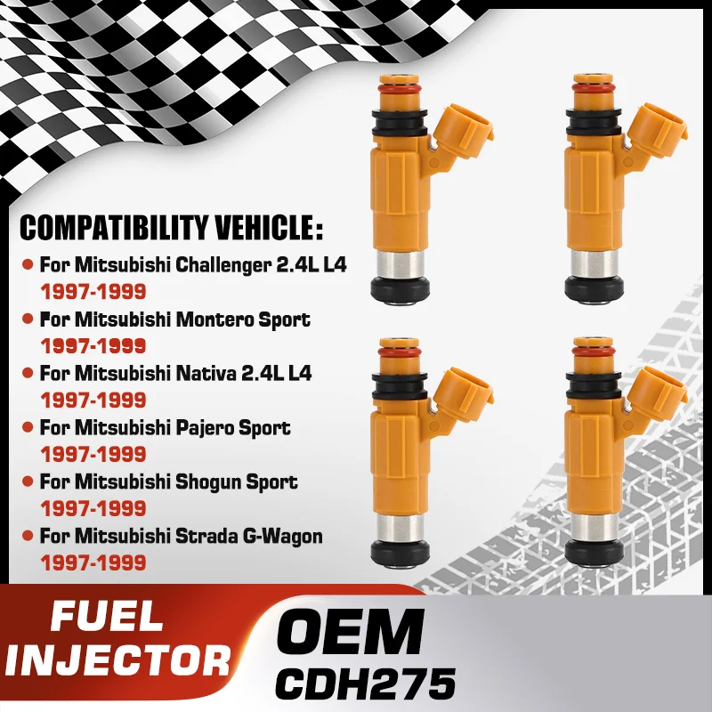 

Car Fuel Injector For Mitsubishi Challenger Mitsubishi Montero Mitsubishi Nativa Mitsubishi Pajero Shogun Yamaha Outboard 150 HP