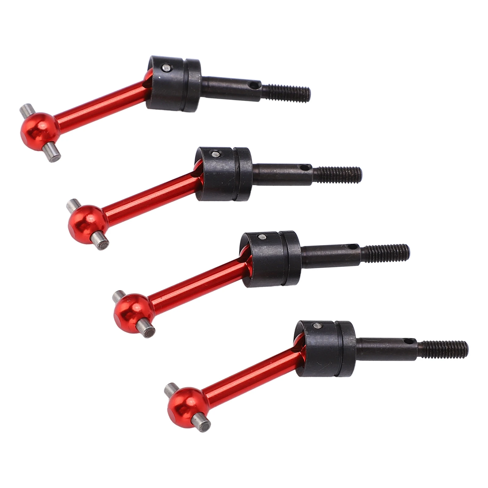 2/4PCS Metall-CVD-Antriebswelle für Tamiya TT02, 70 mm Universalachsen, hochfestes Upgrade für 1/10 RC-Auto, löst Bruch – Detail 2
