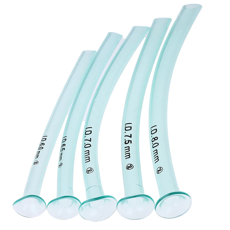 Hot 6/6.5/7/7.5/8.0mm High-flow Nasal Cannula Oxygen Tube Nasopharyngeal Airway Respiratory Emergency Aid Airway Tube First Aid