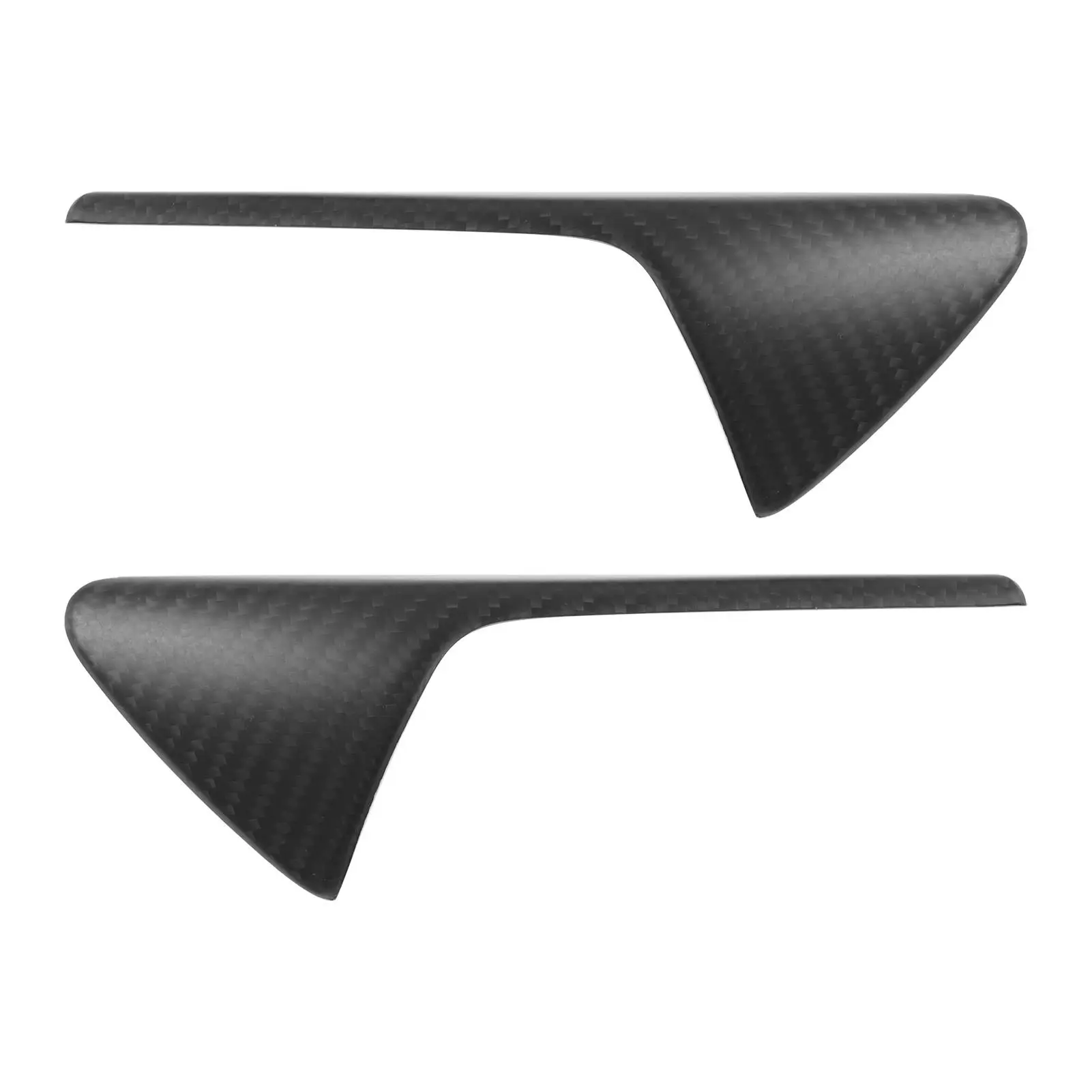 

Pair of Side Camera Vent Cover Trim Real Carbon Fit for Tesla Model 3 S X Y