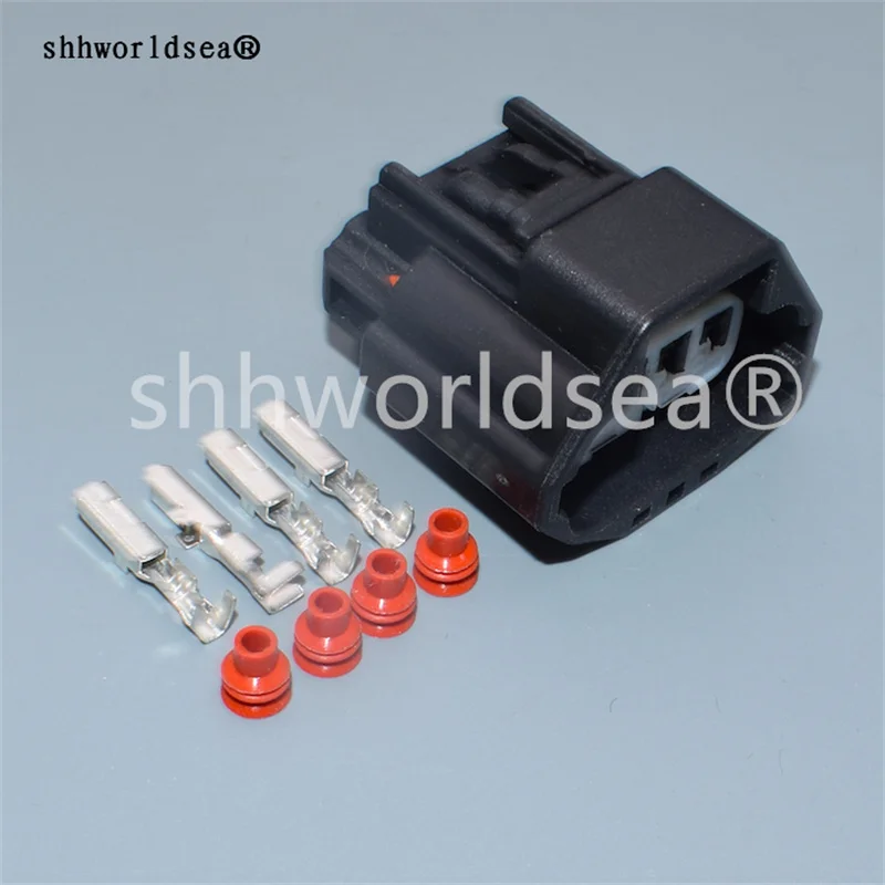 shhworldsea 4 Pin 2.2mm Auto Electrical Connector 7283-5885-30 For Ford Electronic Throttle Control plug