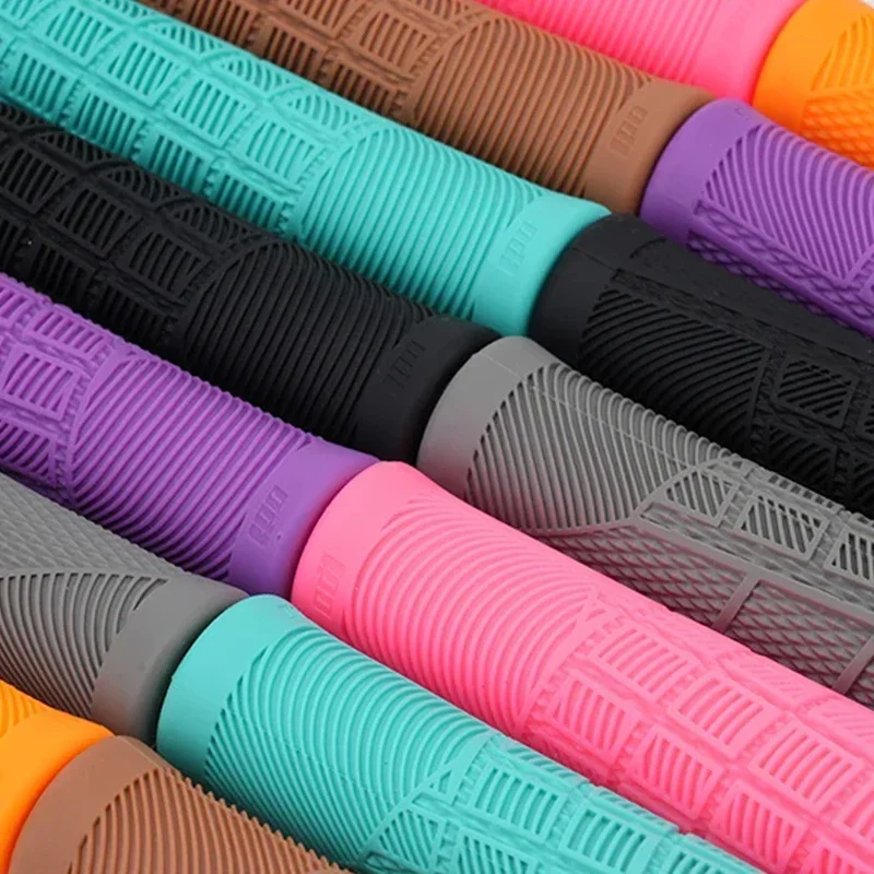 ODI Silicone Bike Handlebar Grips MTB Anti Slip Bicycle Handlebar Cover Shock Absorbing Mountain Folding BMX Cycling Handle Cuff
