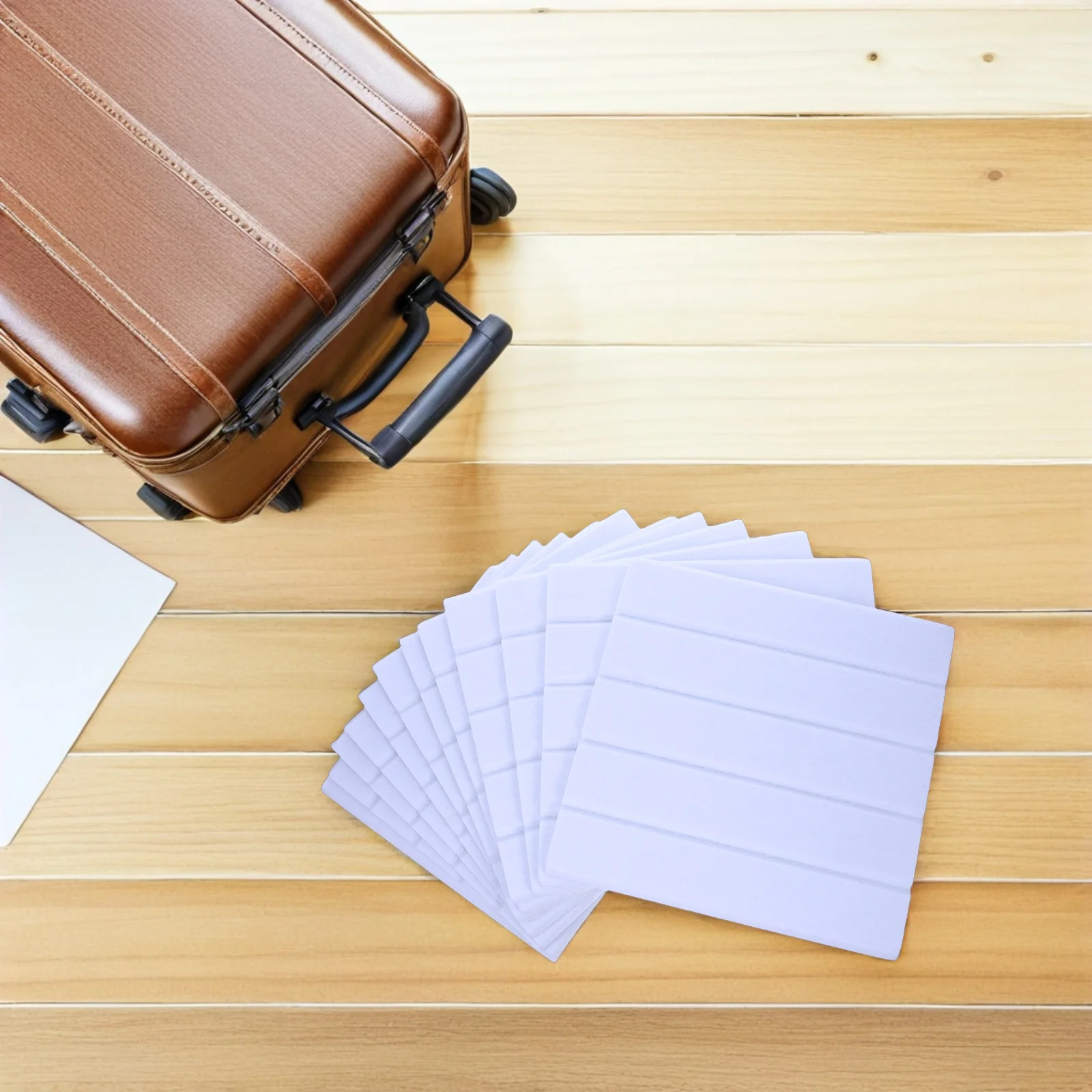 12 قطعة لوحة حائط بوليستر خطوط عمودية امتصاص صوتي متعدد الوظائف ديكور مسرح منزلي الفصول الدراسية