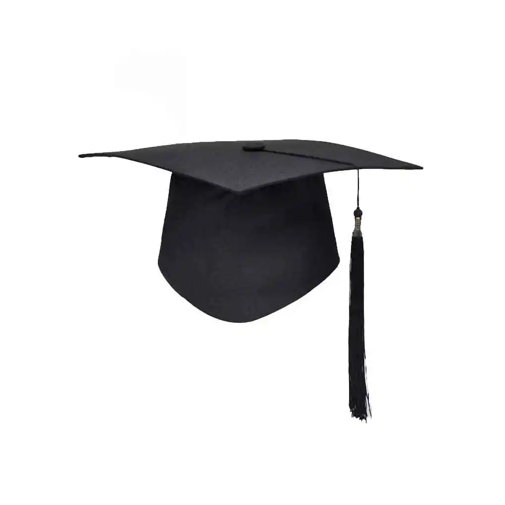 1PC berretto da laurea per adulti Unisex con nappa regolabile 2022 fotografia University scapoli Master Doctor Academic Hat