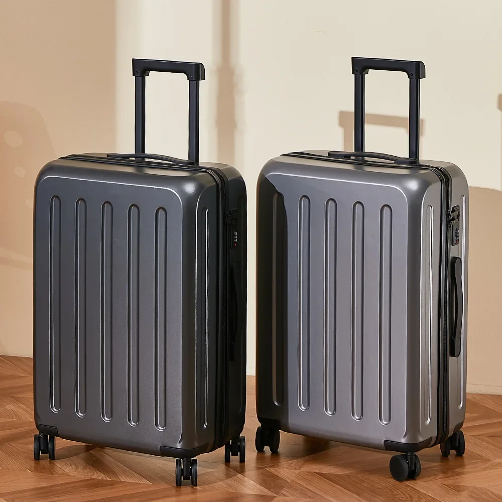 # Maleta de cabina para hombre, de 20/24 pulgadas, con doble capa y cremallera resistente a los golpes, y gran capacidad, ideal para viajes de negocios.