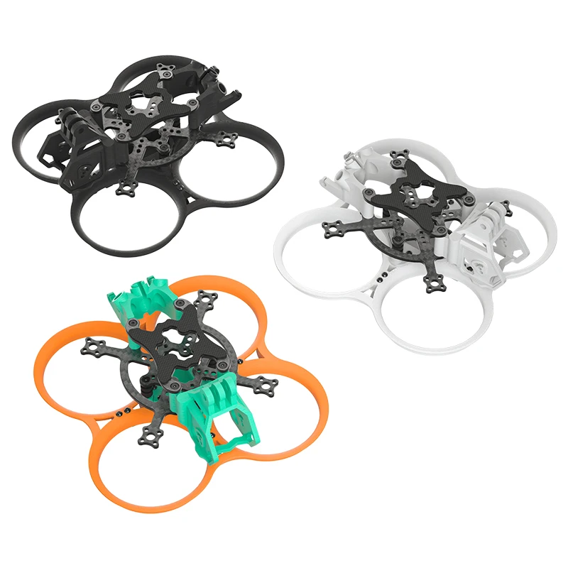 

EVA2 2 Inch Whoop Carbon Fiber FPV Drone Frame Kit, 89mm Wheelbase,Ultra-Light 61g,DJI O3/O4/O4Pro/Vista Compatible