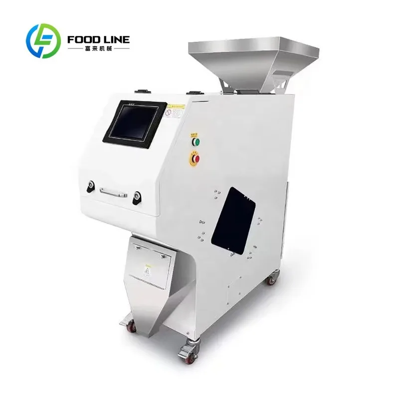 Intelligent Rice Color Sorter Grain Beans Color Sorting Machine Automatic Color Sorter for Rice Wheat Beans Customized