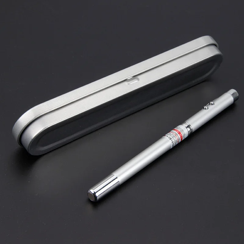 5 In 1 Teaching Pointer Pen With LED Light Box Pack Office School Stationery Gift