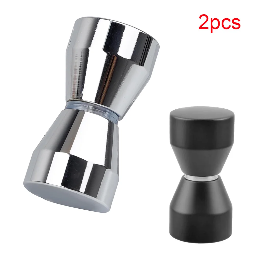

2pcs Modern Door Handles Round Sliding Shower Door Knob Pull Handle with Screw Hardware Replacement Part for Bathroom Glass Door