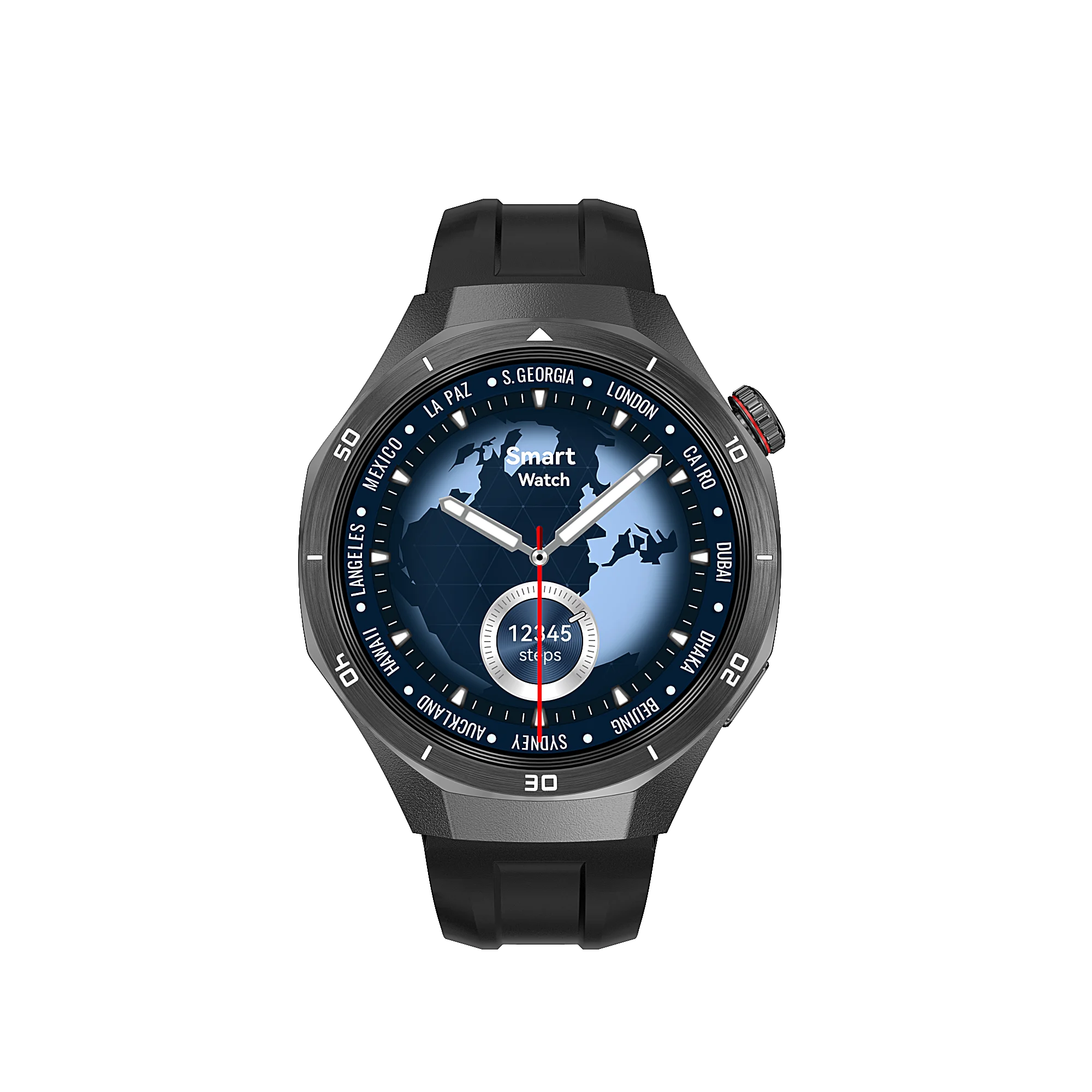 

Бизнес Bluetooth Call Smartwatch Мужчины 4 ГБ Большая память MP3/MP4 Плеер GPS Google Maps Модные спортивные умные часы