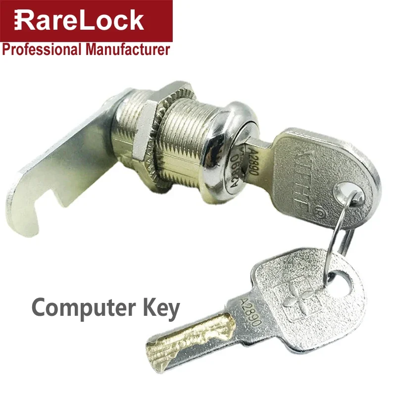 Cam Lock for Tool or Cash Box ATM Gym Cabinet Sliding Door School Locker Office Drawer Hardware Security DIY Rarelock MS486 i