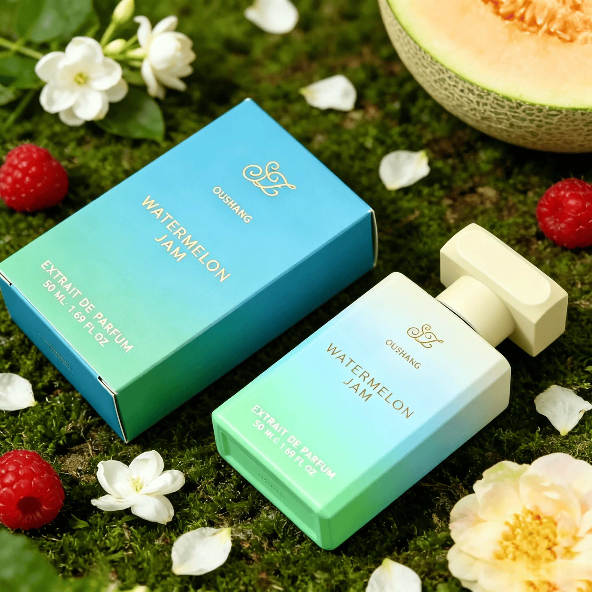 OAKCHA Watermelon Jam neutral perfume spray, small and convenient to carry, fresh and fruity, lasting fragrance