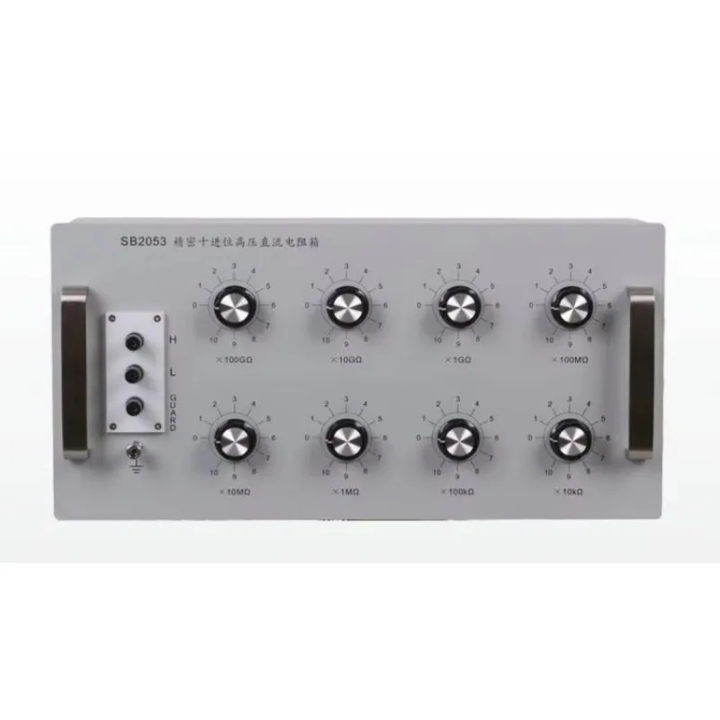 

SB2053-5KV/10kV Original Factory National Standard High Voltage DC Resistance Decade Box for Calibration Laboratory