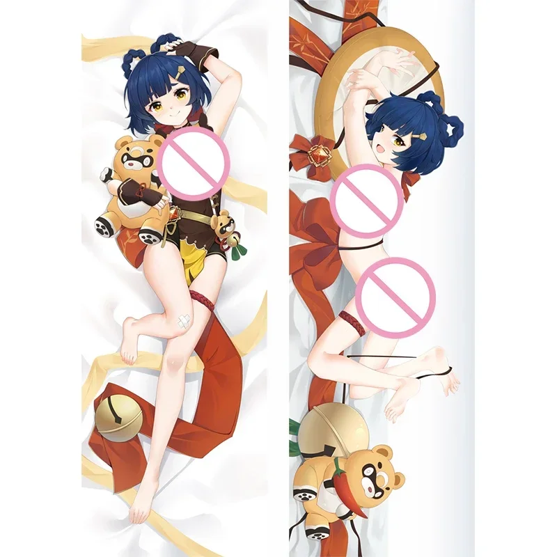 

2WAY/WT печать обнимающая наволочка для тела игра Genshin Impact косплей аниме Dakimakura наволочка отаку
