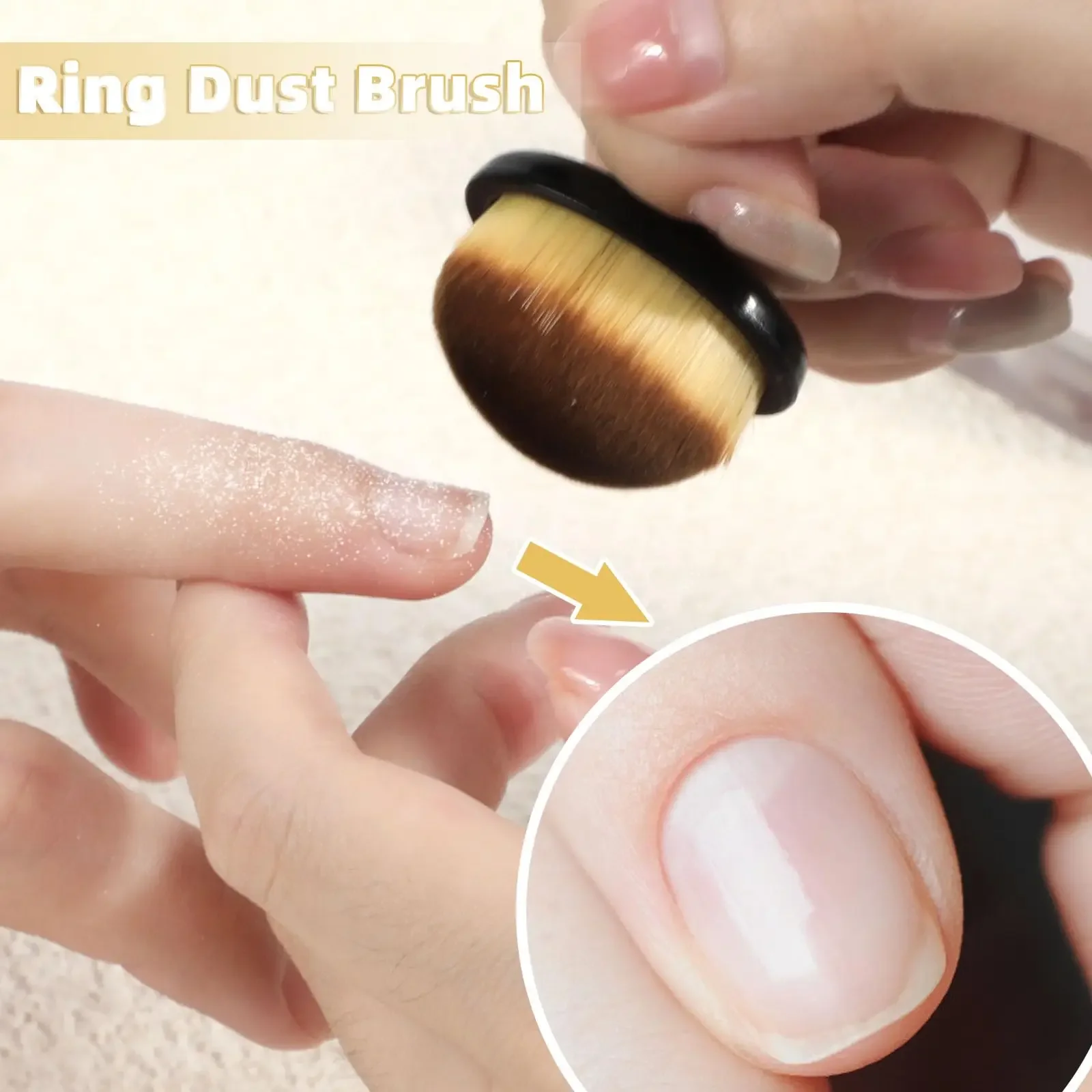 1-20pcs Professional Nail Dust Brush Nails Art Brush Remove Gel Polish Powder Cleaning Tools Manicure Beauty Makeup Brushes