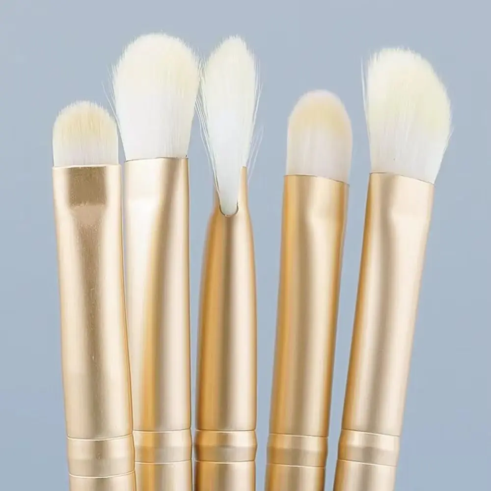 แปรงแต่งหน้าขนนุ่มพกพาสะดวก 10 ชิ้น ชุดแปรงแต่งหน้าขนนุ่มพิเศษ อุปกรณ์แต่งหน้า ช่างแต่งหน้า