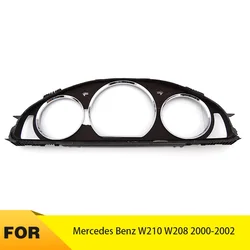 Speed meter Chrome Gauge Dial Dash Cluster Rings Dashboard cover bezel trim For Mercedes Benz W210 W208 2000-2002