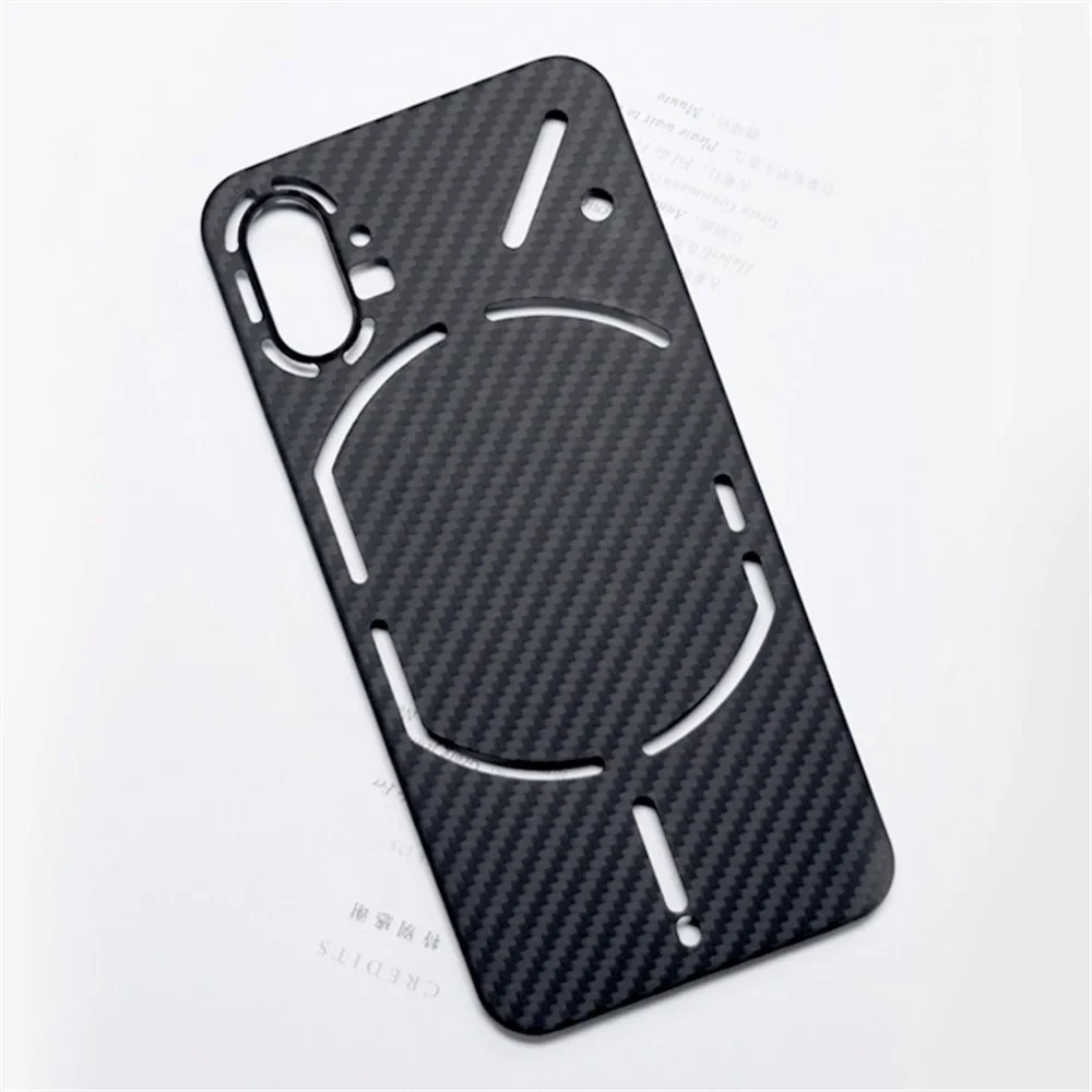 

Super Slim Case for Nothing Phone 1 Real Aramid Fiber Protective Cover Skin, Soft Touch Sturdy Durable Carbon Case