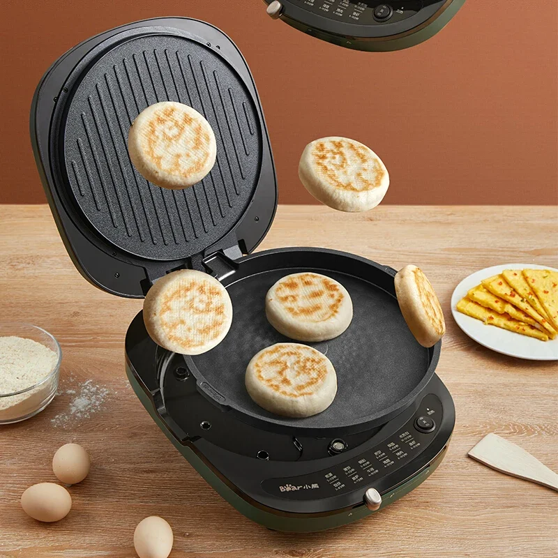 Bear Pancake Pan Home Breakfast Machine Sandwich Machine Deep Baking Pan Double Heated DBC-P15B1