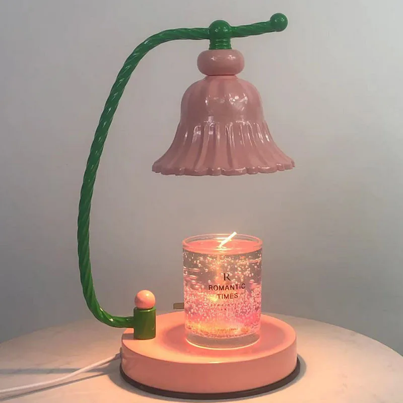 Girls help romantic warm dimmable European bedside lamp y