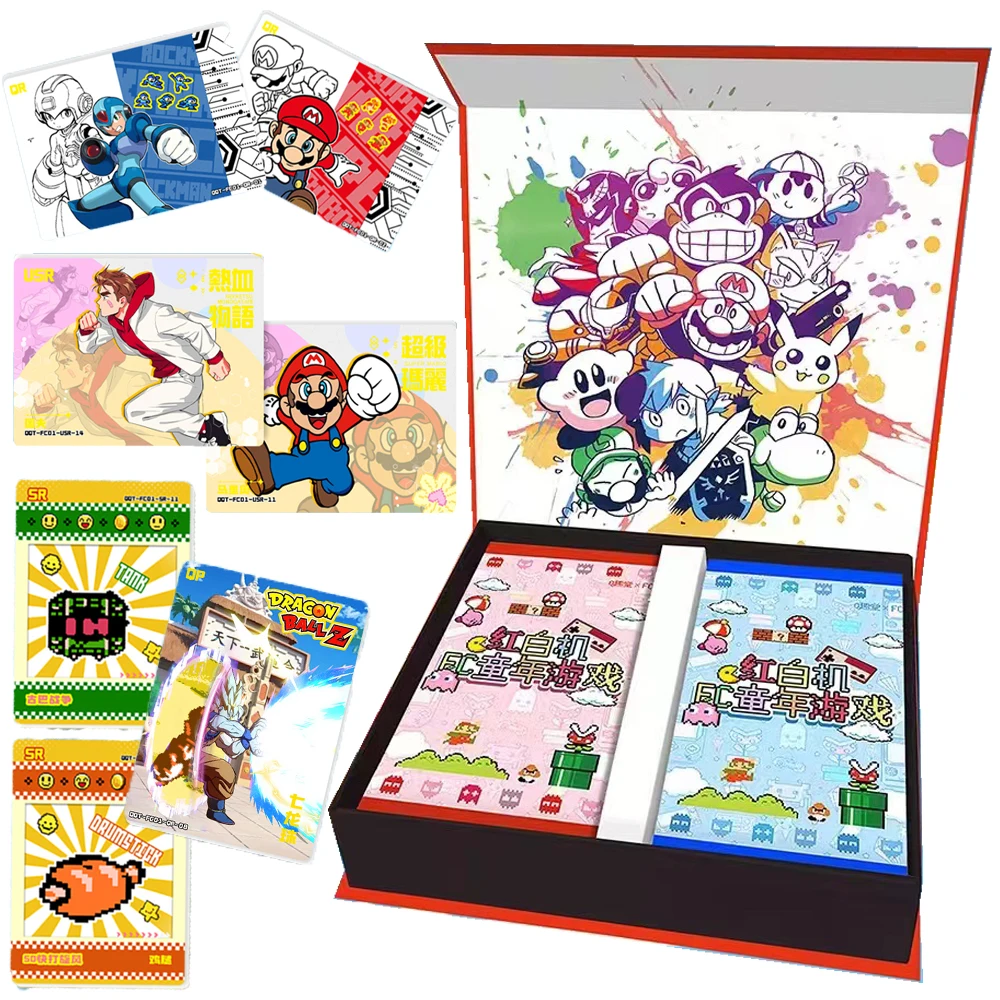 Original FC Childhood Games Card For Children Exquisite And Thick Hidden Rare Limited Game Collection Card Family Table Gifts