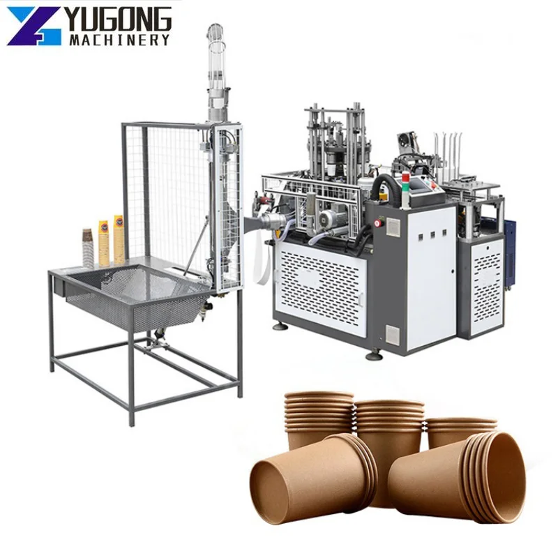 YG Paper Cup Making Machine Hotel Dining Room Disposable Paper Coffee Cup Forming Machine for Making Paper Cups