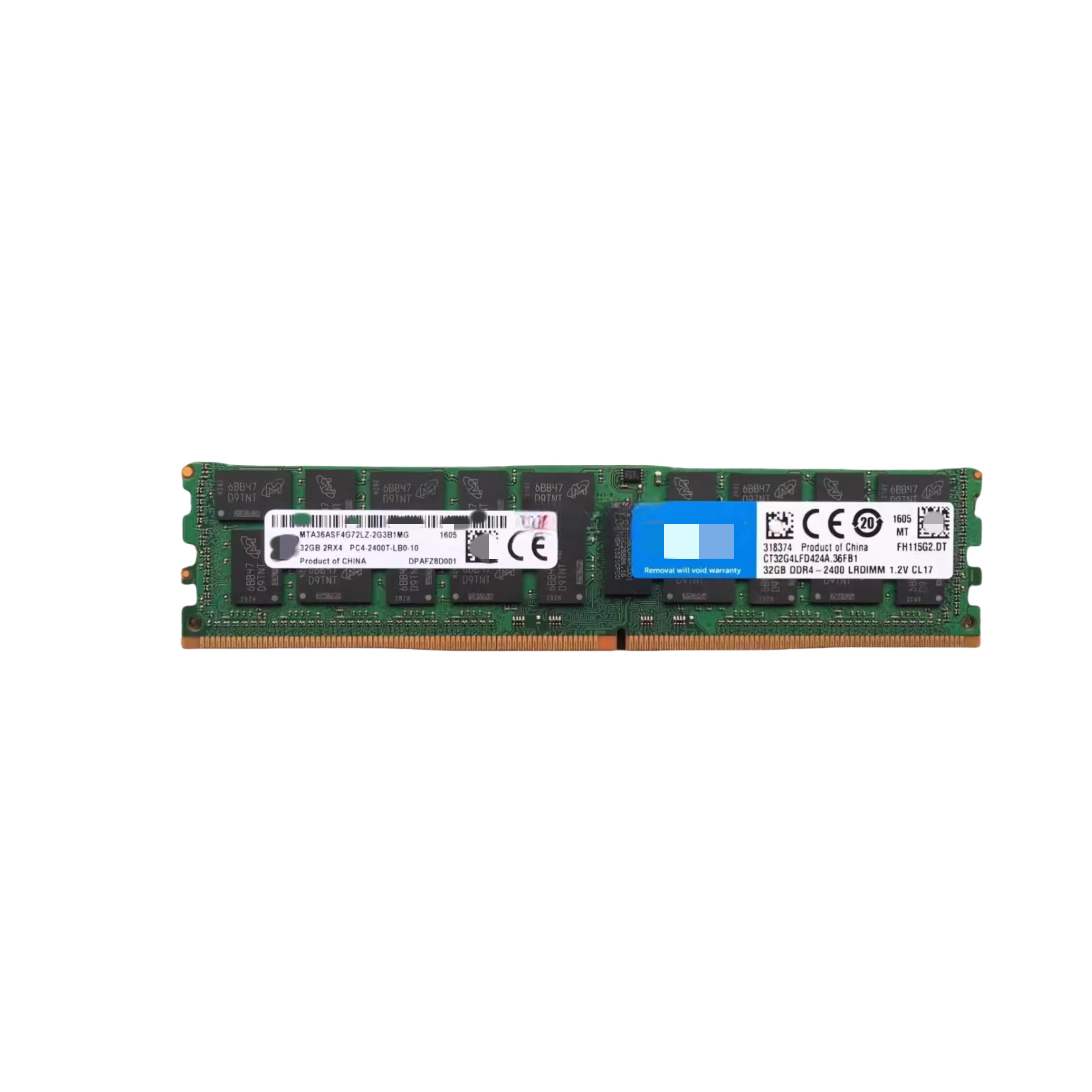 

MTA36ASF4G72LZ-2G3B1MG 32G 2Rx4 DDR4 PC4-2400T-L