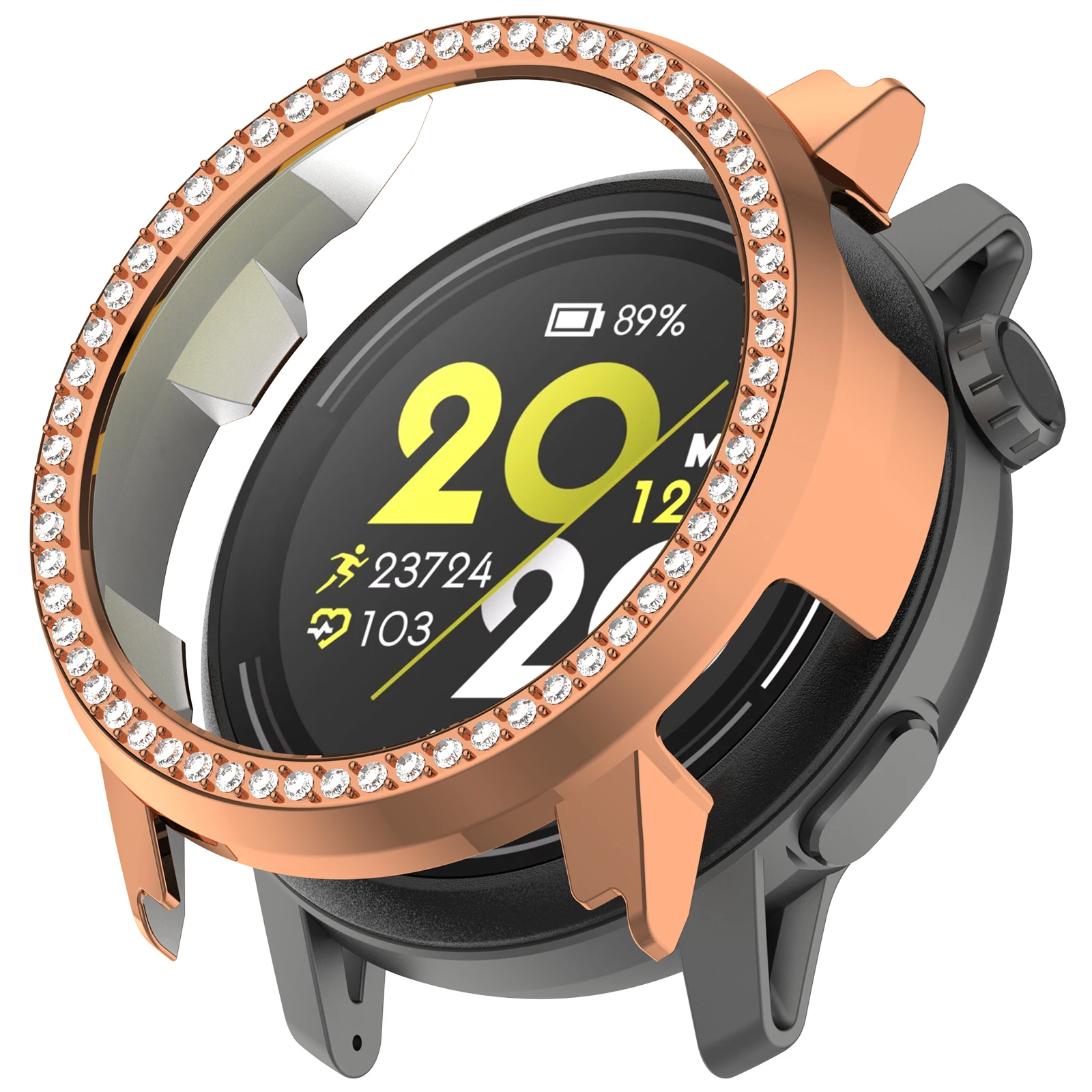 Étui pour perceuse à une rangée pour Coros Pace 3 2, housse de protection pour bracelet de montre intelligente, pare-chocs Pace3 2, coque de protection d'écran, accessoires