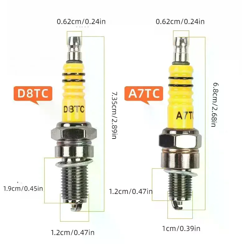 Standard Spark Plugs High-performance Accessories Suitable For Off-road Vehicle And Motorcycle