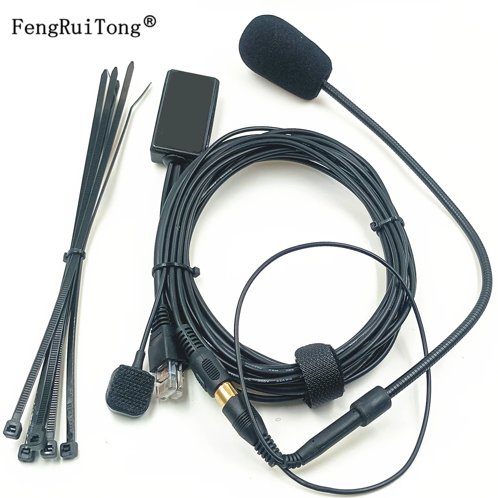 Set microfono vivavoce PTT 8 Pin for ICOM IC2200H IC-2200H IC2720 IC-2720 IC2820 IC-2820 IC2730 IC-2730 autoradio