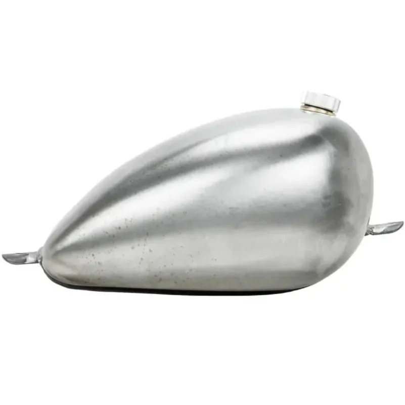 

2025 New StyleKING P-NUT FRISCO SHALLOW TUNNEL GAS TANK 2.4 GALLON MOTORCYCLE GAS TANK
