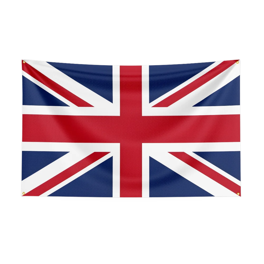 Red Cross UK United Kingdom Britain England Stop The Boats Flag Polyester Digital Printing Banner Decoration Tapestry