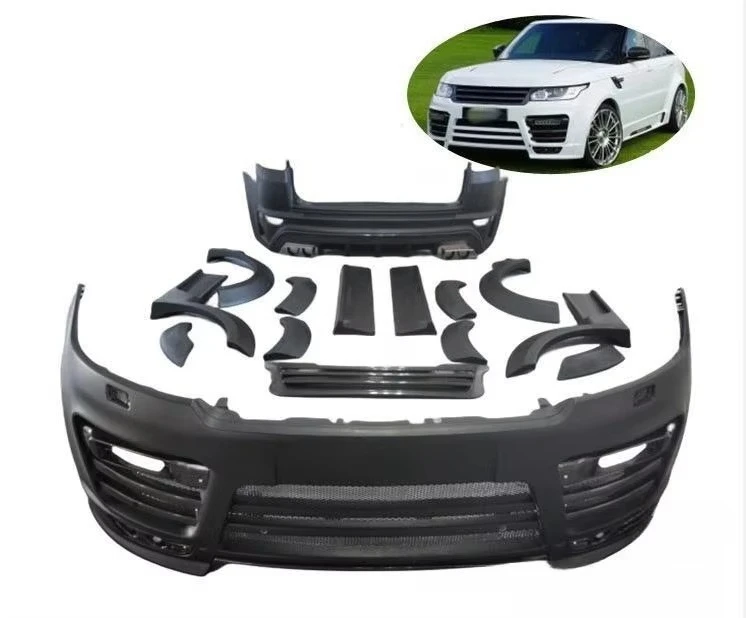 سيارة الوفير جديد SVR Widebody Kit سيارة الوفير لاند روفر فوغ 2014 2015 2016 الترقية إلى 2022 2018 2019 2020 2021 2023 BodyKit