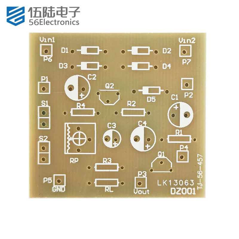 DC Regulated Power Circuit DIY Welding Kit Power Supply Module PCB Board Electronic Kits image 3