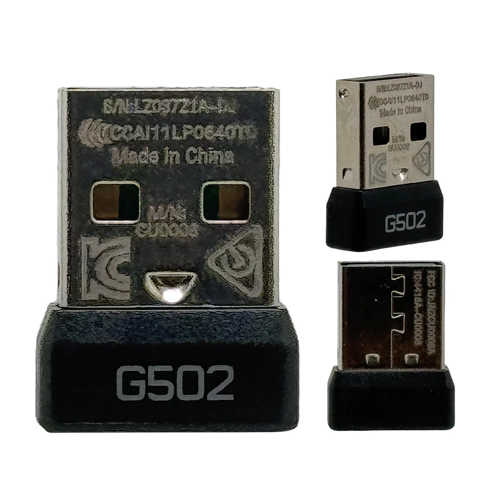 USB Receiver Mouse Receiver Wireless Dongle Adapter for Logitech CPW G Pro/GPXS G Pro X G502 G502X G903 G703 G603 G305 G304