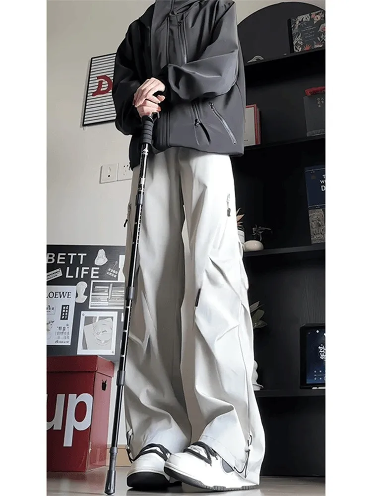 

Уличные повседневные походные брюки, мужские осенние ветрозащитные водонепроницаемые прямые брюки, американские функциональные брюки для альпинизма