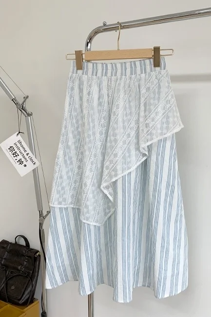 

Skirts Womens Sporty Outerwear Newest Draw Plant Extra Sun France Height Vents Sky Guest Gowns Ruffly Letter Sliver Thicken