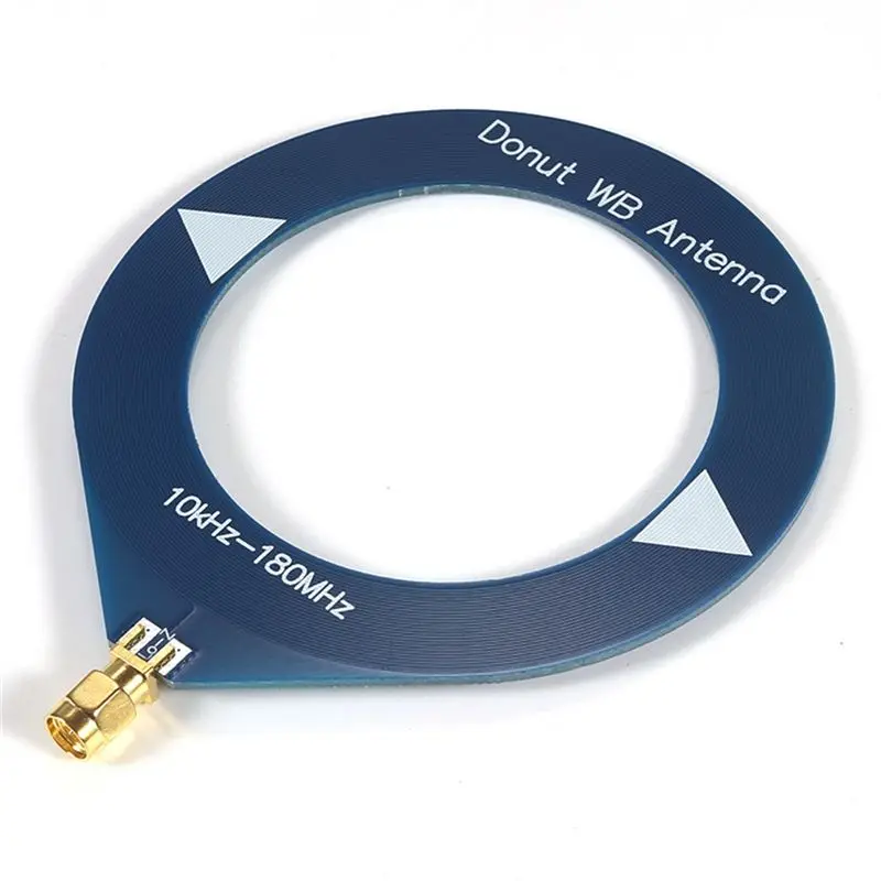 Gift For Her Donut Loop Antenna Broadband Antenna 10Khz-180Mhz With Low Impedance Converter For Radio Walkie Talkie SDR B