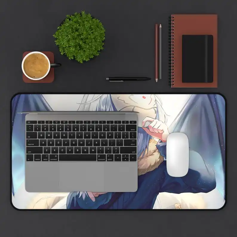 سجادة مكتب ريمورو تيمبيست | لوحة ماوس أنيمي سلايم | لوحة ماوس ألعاب كبيرة للمكتب من أوتاكو | هدية 2026 لمحبي الرسوم المتحركة والاعبين | المسيح #5