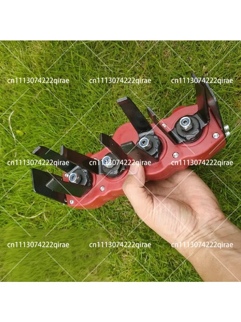 Weeding Wheel Gearbox Hoe Machine Accessory for Orchard Greenhouse Garden Soil Cultivation