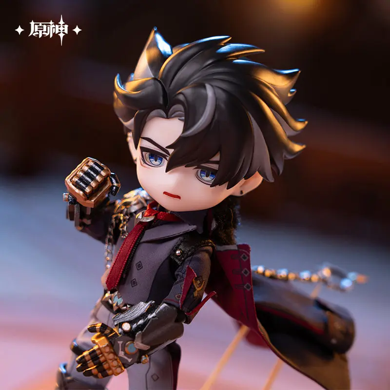

Genuine Hot Selling Mihoyo Genshin Wriothesley Posable Action 1/12 Figure Changeable Outfits & Faces Model Collectible Gift Toys