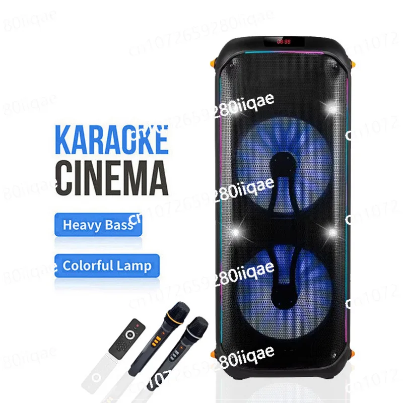 15-Inch speaker high-power Bluetooth speaker outdoor 80W watt high-volume square dance audio