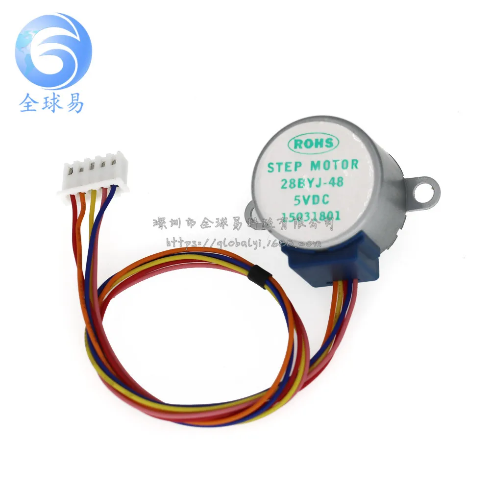 10Pcs 5V Stepper motor 4 Phase 5 Line Stepper motor Brand new Stepper motor / Reduction motor 28BYJ-48-5V
