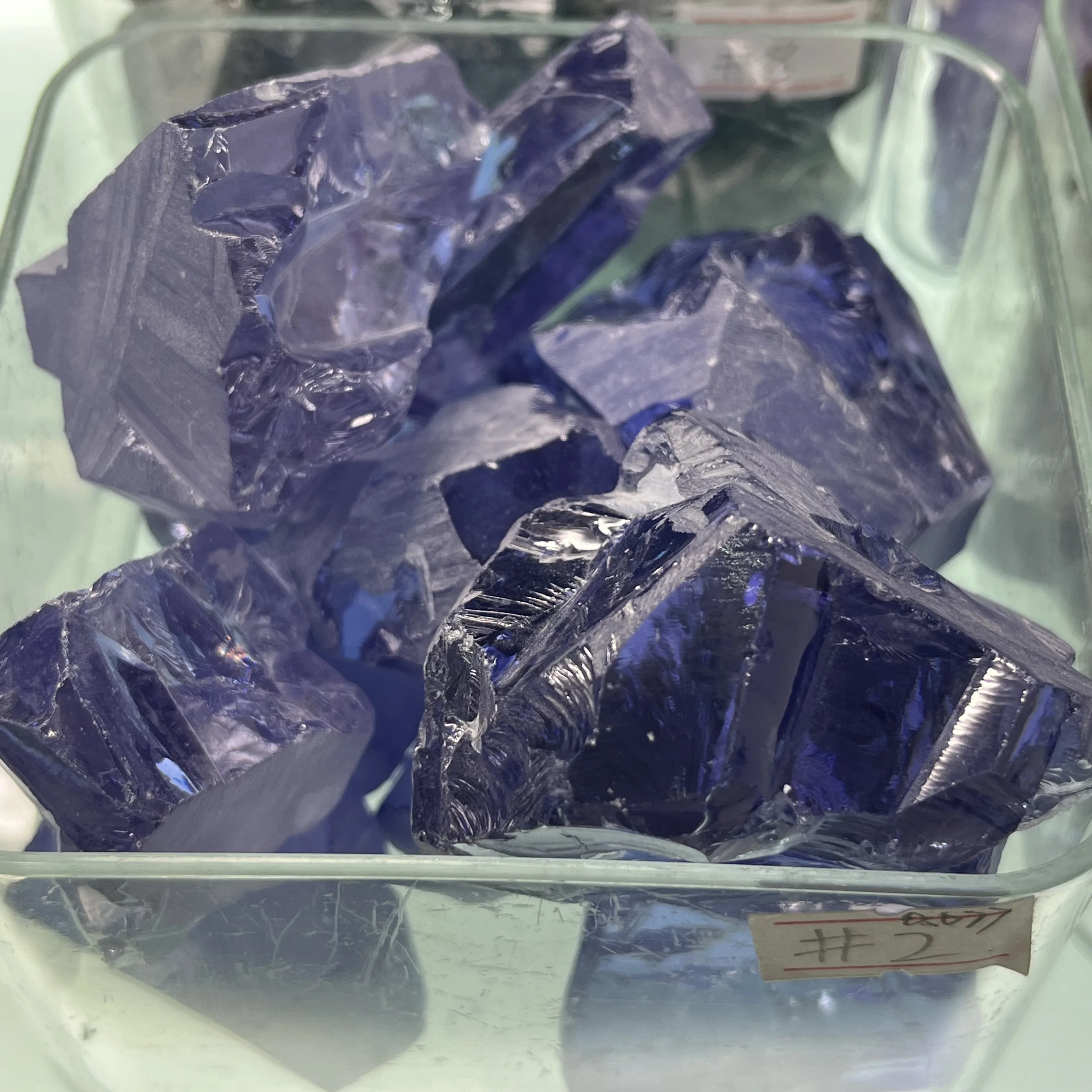 0.5kg/pc Excellent Quality Under The Light Change Color Zirconia Unprocessed Raw Material for Gemstone DIY