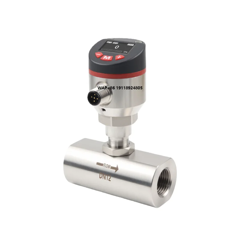Industrial Usage Stainless Steel Electronic Turbine Flowmeter for Water/Petrol Low Viscosity Flow Rate Measuring