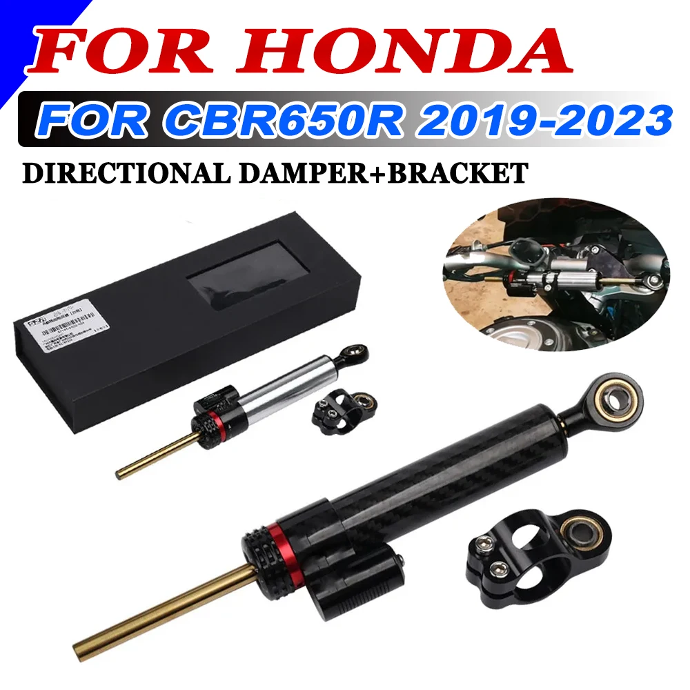 

Motorcycle Steering Stabilizer Damper & Bracket Mount Holder Accessories For HONDA CBR650R CBR 650R CBR 650 R CBR650 R 2019 2020