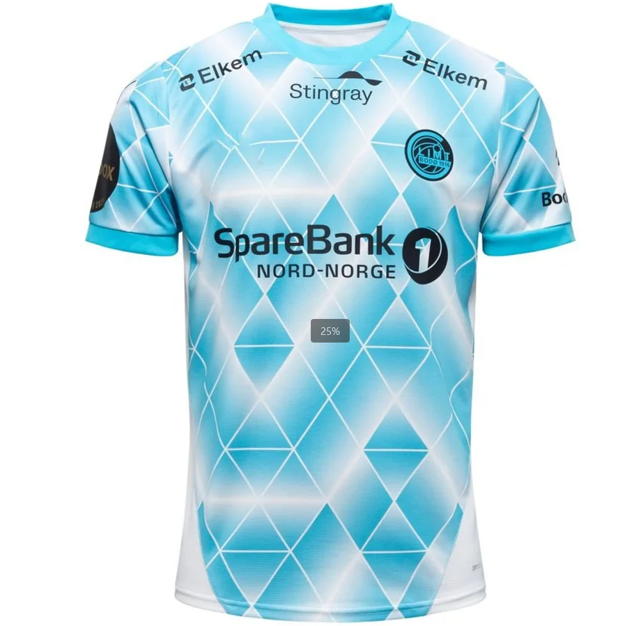 25 / 26 Noruega Bodo Glimt HOME JERSEY Hombres Y Mujeres Bodo Glimt AWAY JERSEY Camiseta De Entrenamiento De Deportes Sexuales